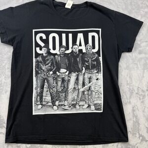 Squad Freddy Kruger Mike Myers‎ Jason Leatherface Gildan Heavy T-Shirt Black XL